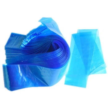 100 Tk Plastikust Sinine Ühekordselt Tätoveering Clip Cord Varrukad Hõlmab Kotid Pakkumise Kuum Professionaalne Tätoveering Tarvik
