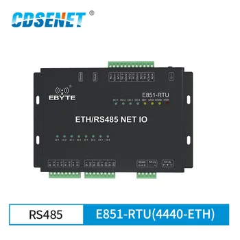 Ethernet RS485 12 Viisil Võrgustik IO Töötleja Modbus TCP RTU Analoog-Digital Input Relee Väljund Master Slave Ühendus Pesa
