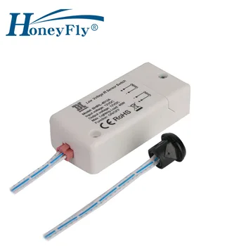 HoneyFly UUS LED DC12V IR Andur Lüliti 40W Infrapuna Valguse Lüliti LED Lambid, LED Ribad Liikumisandur Käsi Laine 5-8CM CE