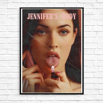 Jennifer ' s Body Plakat Kuulsus Minimalistlik Filmi Kvaliteedi Lõuend Plakat Vintage Retro Art Wall Art Print Home Decor Pilt