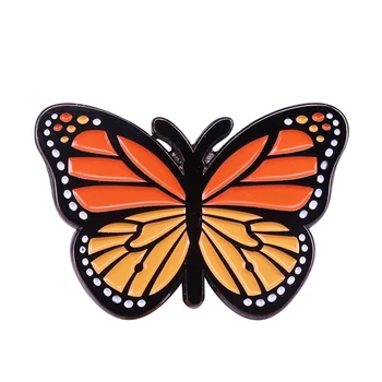 Põhja-Ameerikas Ilus Monarch Butterfly Sõidavad Emailiga Pin Uhke Unistaja Putukate Badge)