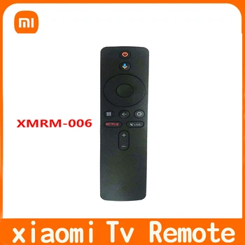 UUS originaal XMRM-006 Bluetooth Hääl Kaugjuhtimispult Xiaomi Mi Smart TV Box-S koos Google ' i Assistent Kontrolli