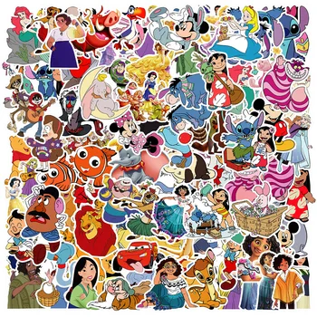 10/30/50TK Segu Disney Cartoon Kleebised Armas Micky Õmblema Printsess Kleebised Graffiti Sülearvuti Pagasi Külmik, PVC-Veekindel Kids Mänguasi