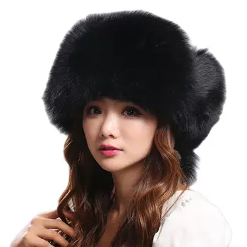 100% reaalne pesukaru karusnahast müts vene ühise põllumajanduspoliitika rebase karusnahast müts talvine naiste brändi kübarad ja mütsid