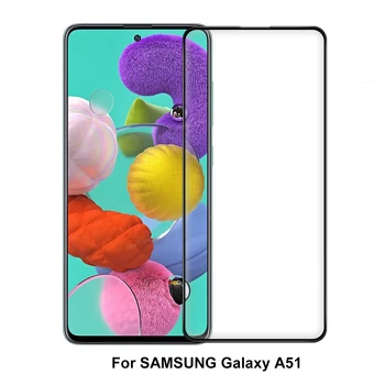2Pack kaitseklaas Samsung Galaxy A51 Täielikult Katta Ekraani Kaitsekile Samsung Galaxy A51 51 A515F A515 Karastatud Klaas