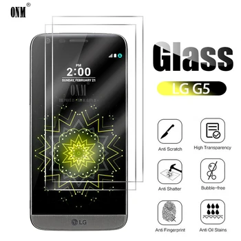 2tk G5 Karastatud Klaas LG G5 Screen Protector For LG G5 kaitseklaas Film