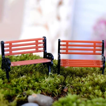 2tk Mini Garden Ornament Miniature Park Istme Pink Käsitöö Haldjas Nukumaja Decor Micro Home Maastiku Ökoloogia Tarvikud