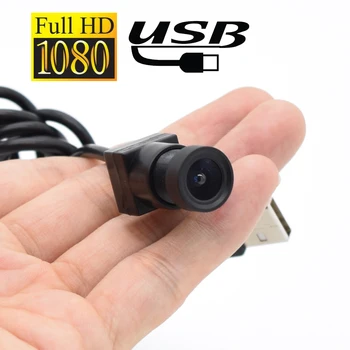3MP 16mm Objektiivi 1080P Full HD USB Kaamera Moodul 30fps MJPEG High Speed, Mini CCTV Linux UVC Android Webcam Mini Valve Kaamera