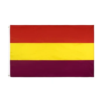 60X90/90X150CM Teine hispaania Vabariigi Lipp Hispaania Riigi Banner
