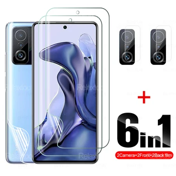 6IN1 Camera Tagasi Hüdrogeeli Film Xiaomi Mi 11T 11TPro Screen Protector 6.67