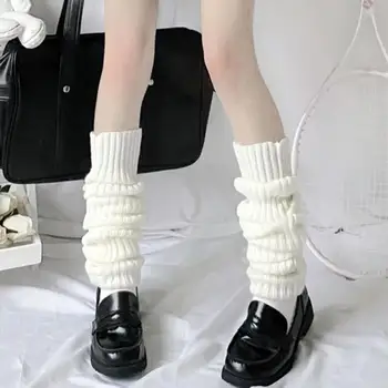 70cm säärised Üle Põlve Jaapani JK Ühtne Boot Käerauad korea Lolita y2k Tüdruk Koo sokiproovid kuhjuma Sokid Suu Soojenemise Kate