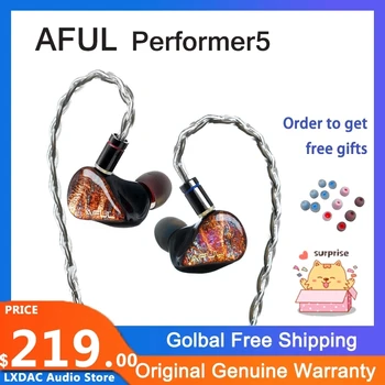 AFUL Esineja 5 1DD + 4BA In-Ear Monitoride Kõrvaklappide 3.5/4.4 Hübriid Juhid tervikliku keskkonnajuhtimise Earbuds 0.78 mm PK 7hz Ajatu SeeAudio Yume 2