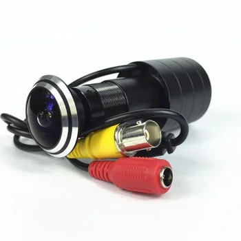 Ahd HD Koaksiaal Ultra lainurk 1080p-Analoog Värv Peephole Traadiga Cat Eye Järelevalve Ukse Eye Kaamera