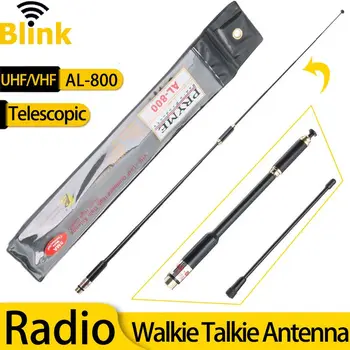 AL-800 Pihuarvutite Teleskoop Antenn UHF/VHF-Dual Band Raadioside SMA/BNC jaoks WOUXUN TYT HYT Kenwood Yaesu Vertex BAOFENG Walkie Talkie