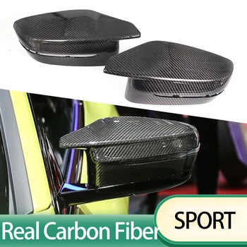 Asendamine Päris Carbon Fiber Rear View Mirror Cover BMW 3 4 5 7 8 seeria G20 G23 G28 G22 G23 G24 G30 G38 G11 G12 G15 G16
