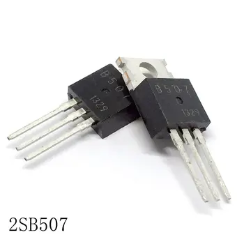 Audio võimendi transistori 2SB507 TO-220 3A/60V 10tk/palju uut laos
