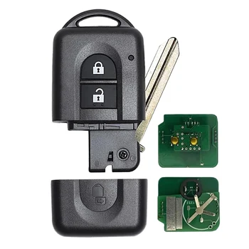 Auto Võtmeta Sisenemise Remote Key 2 Nuppu, 433MHz ID46 Kiip Nissan X-Trail Qashqai Pathfinder 285E34X00A 285E3EB30A