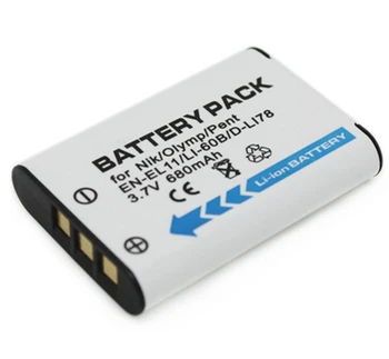 Battery Pack for Pentax D-LI78, DLI78 ja Pentax Optio S1, V20, L50, M50, M60, W60, W80 Digitaalne Kaamera