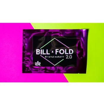 BILLFOLD 2.0 (Eel-tehtud Trikkide) Poolt Kyle M Krediitkaardi Arve Magic Bill Muuta Candy Wrapper, Et Bill Magic Trikke Rekvisiidid Lõbus