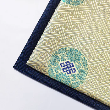 Brocade jacquard muster riie käsitöö disain riided kangast õmblemise cheongsam padi DIY segast damast materjal