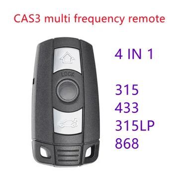 CAS3 CAS+ Multi Sagedus kaugel BMW 3, 5 Seeria Serveri Võti Sagedus 4 in 1(315mhz/433mhz/315LP/868mhz reguleeritav)