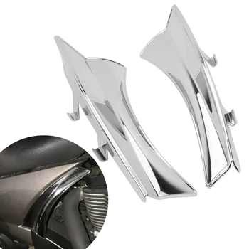 Chrome ' i Mootorratta Air Kilpi ABS Heat Shield Võit murdmaa Tour Magnum 10-17 Cross Road 10-14 Raske-Palli 12-13