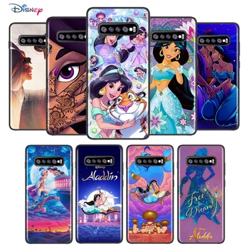 Disney Cartoon Animatsioon Aladdin Jasmine Samsung Galaxy S20 S21 FE Ultra S10 Lite S8 S9 Plus S7 5G TPÜ Silikoon Telefoni Puhul