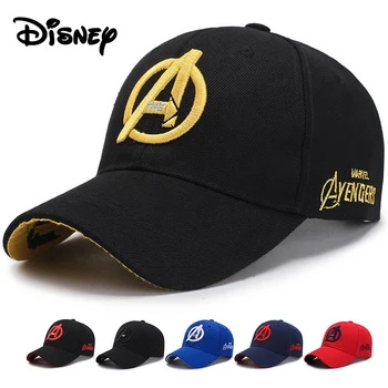 Disney Marvel Avengers Logo On Tikandid Poiss ja Naiste Hip-Hop Baseball Caps Täiskasvanud Väljas Päike Mütsid Cospaly Reguleeritav Kork