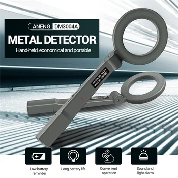 DM3004A metallidetektor Kõrge Tundlikkus Keha Otsing Kaasaskantavate käeshoitavate Turvalisuse Super Scanner Tool Finder