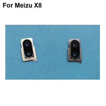 Eest Meizu X8 X 8 Taga, tagumine Kaamera Klaas Objektiivi +Kaamera Kate Ringi Eluaseme Osad meizu X8 test hea M852Q