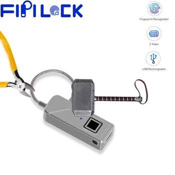 Fipilock FL-S2 Smart Lukustada Võtmeta avamis-ja Sõrmejälje-Lock IP65 Veekindel Antii-Theft Security Tabalukk Ukse Pagasi Puhul