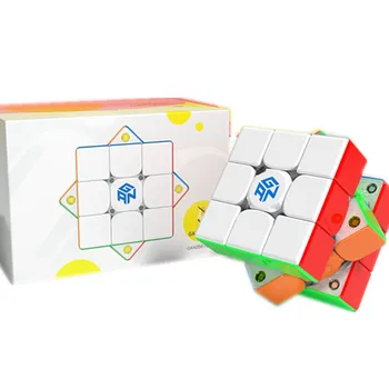 GAN356 ma Tegema 3x3x3 Magnet Magic Cube 3x3 GAN 356 ICarry Magnetid Smart Kiirus Puzzle Aju Teasers Haridus Mänguasjad