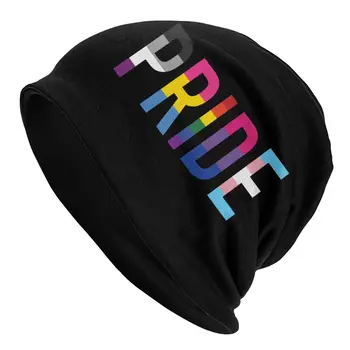 Gay Pride LGBT-Lesbi Mütsid Vintage Street Skullies Beanies Mütsid Unisex Täiskasvanud Kevad Sooja Kahesuguse kasutusega Mütsi Kudumise Kübarad