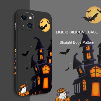 Ghost House Telefon Case For iPhone 14 13 12 11 Pro Max Mini X-XR, XS MAX SE2020 8 7 Pluss 6 6S Pluss Kaas