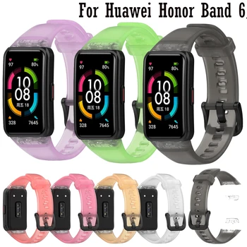 HeroIand Randme WatchStrap Jaoks Huawei Honor Band 6 Smart Käepaela Eest Huawei Band 6 Sport Käevõru Asendamine WatchBand Vöö