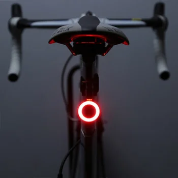 Jalgratta Valgus, USB Laetav Led Bike Light Valgustus Multi-Režiimid Flash Saba Taga Jalgratta Tuled Mäed Bike Tarvikud