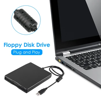 Kaasaskantav 3.5 tolline Mobile USB Floppy Disk Drive 1.44 MB Väline Disketil FDD Sülearvuti Notebook PC