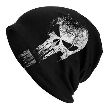 Karistaja Luustiku Kolju Müts Müts Müts Koo Goth Ski Skullies Beanies Mütsid Unisex Kevad Sooja Pea Wrap Mütsid