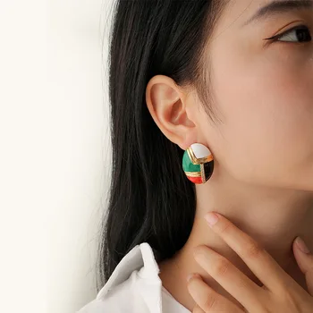 kõrvarõngad naiste korea fashion uus 2022. jõulud uudsus Hoop kõrvarõngad tasuta kohaletoimetamine esemed Luksus kõrvarõngad Naiste