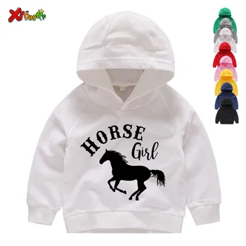 Lapsed Beebi Cartoon Hobune Kohandamine Hupparit Laps Must Pullover Väikelapse Sviitrid Laste Rõivad Topp Poiss, Tüdruk Riided