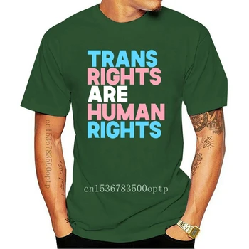 Meeste Riided Uued Transseksuaalide LGBTQ Uhkus-Meeste T-Särk-Must Inimõiguste Särk Trans Õige On
