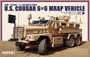 Meng Mudel 1/35 MG-SS-005 USA Puuma 6x6 MRAP Sõidukite plastikust mudel kit ss005 Mudeli komplekt
