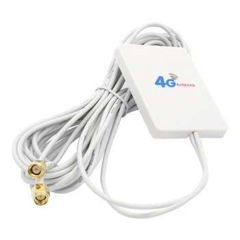 MOOL 4G LTE Antenn 3G-4G Paneel Antenn Koos SMA TS9 CRC9 Pistik 2M Kaabel E8372 E3372 B315 Ruuteri USB Modem