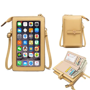 Naine Brändi Multifunktsionaalne Puuteekraani Ühe Õla Tasku Rahakoti Kott Juhul Kott Messenger Bag-Kaardi Mobiili Pocke Rahakott