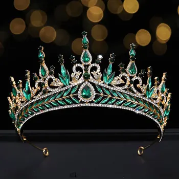 Naiste Moe Printsess Tüdruk, Juuksed Ornament Pulm Crystal Crown Princess Tiara Pulm Juuste Aksessuaarid, Ehted Kroonid
