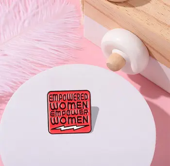 Naiste Võim Emailiga Pin-Custom Feminism Soolise Võrdõiguslikkuse Pääsme Sõle Kotti Riideid Rinnamikrofon pin-Ehted Kingitus Naine Sõbrad
