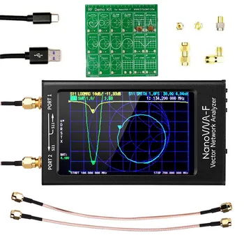 NanoVNA-F 4.3 Tolline IPS LCD Ekraan Vector Network Analyzer V3.1 Versioon Antenni Analüsaator Lühike Laine HF VHF-UHF