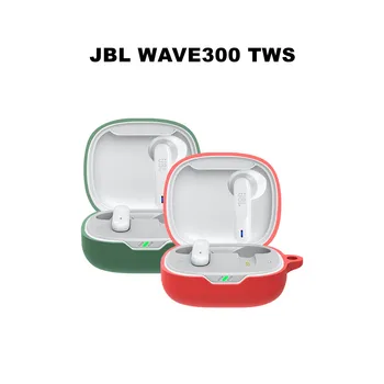 Näiteks JBL WAVE300TWS W300 TWS Juhtmeta Bluetooth-Kõrvaklapp Kaitsta Kaas Kerge Juhul löögikindel Veekindel Silikoon Juhul