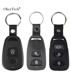 OkeyTech Remote Auto Key Shell 1/2/3/4 Klahvi Nupp Hyundai ja Kia Carens Tucson Elantra Santa FE Sonaat 2006 2007 2008 2009