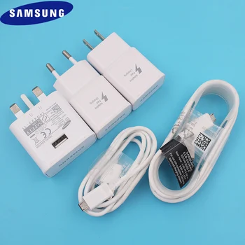 Originaal Samsung A10 M10 A8 A9 S7 S6 Serv Kiire Laadija Power Adapter 9V 1.67 Kiire Laadimine 1/1.5 M, Micro USB Kaabel Galaxy A5